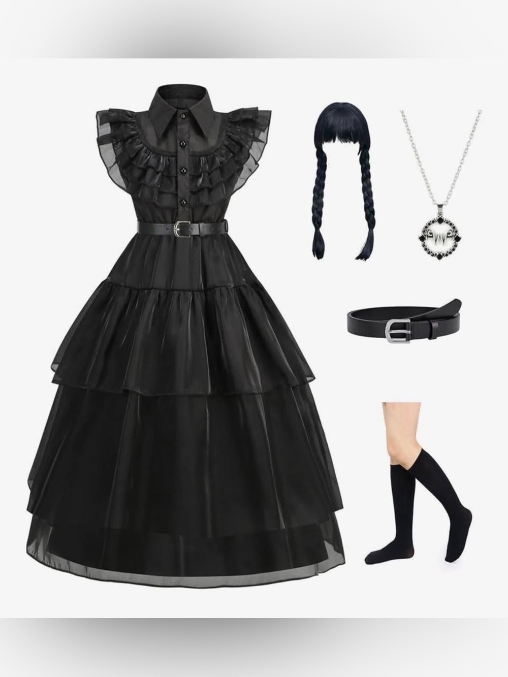 Wednesdays Costume (Merlina).